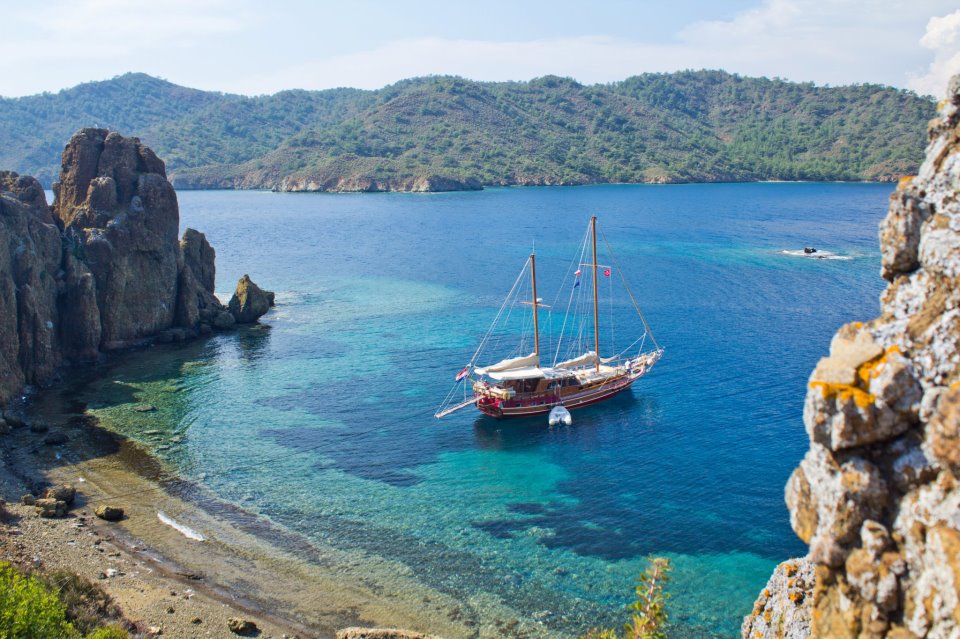 zeilen in Griekenland en Turkije, zeilvakantie, blue cruise